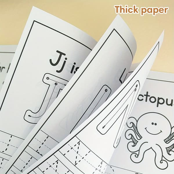 2-Størrelses Rum Planet Plys Solsystem Univers Planet Elskere Gave - Bløde Polyester Udstoppede Dyr med 8 Farvemuligheder, Holdbart Rum-Tema De Alphabet Workbook A