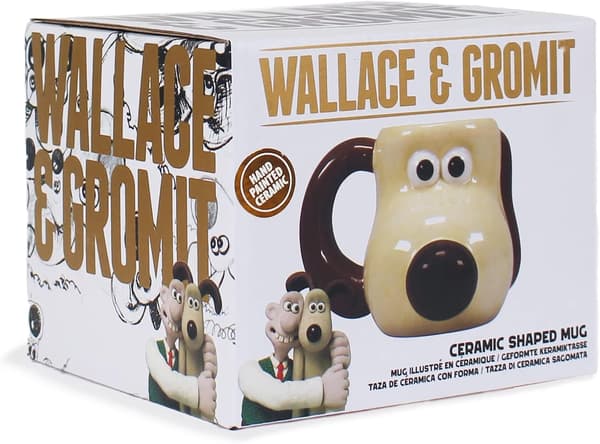 Half Moon Bay Gromit Krus | Half Moon Bay Wallace og Gromit Krus | Nyhetskrus Stomak | Wallace og Gromit Gaver