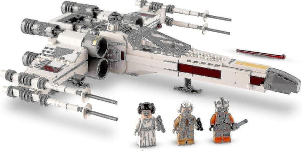 Star Wars Luke Skywalkers X-wing Fighter byggbart leksaksrymdskepp, presenter till barn