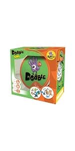 Asmodee 8231 Dobble Kids Kortspel - Italiensk version, Ålder 4-99