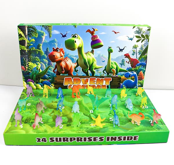 Selvlysende Dino Minifigurer, 24-dages Julekalender til Børn [JUN] 31