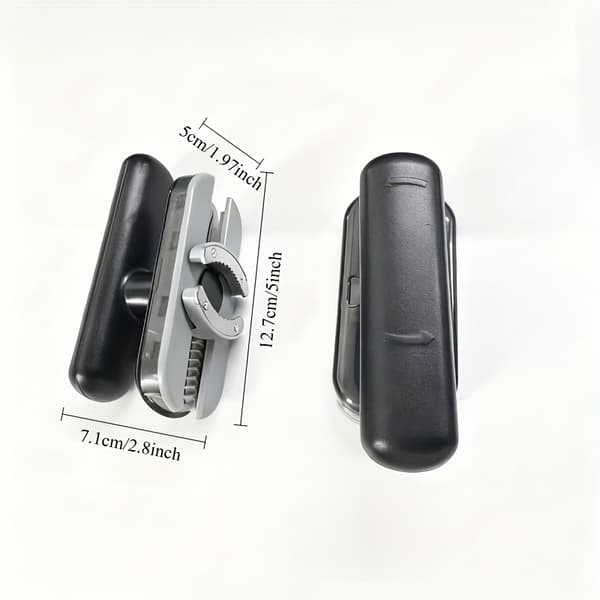 1 stk. Ubesværet Multifunktions Flaske- og Dåseåbner, Justerbart Let-Greb Manuelt Køkkenværktøj, Holdbart ABS-Materiale, Intet Strøm Behov, Perfekt til Multi-functional Can Opener