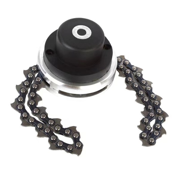 Nytt kjettinggressklipperhode for hagemaskin nylon multifunksjonelt gressklipperutstyr Chain trimmer head