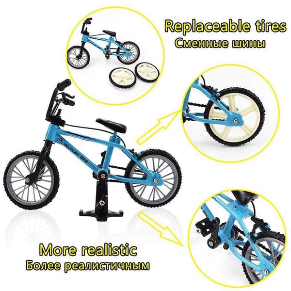 Fingersykkel Leker Gutter Barn Hjul BMX Modell Leke