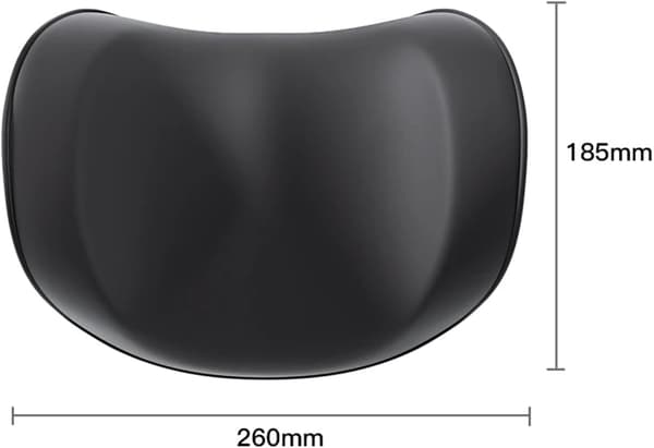 Bil kudde, ergonomisk bil nackstöd kudde, 360° justerbar, passar SUV/lastbilsresor