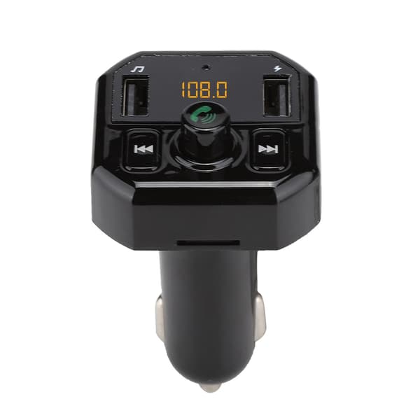 B9 Bil Mp3 Bil Bluetooth Håndfri Spiller Bil Usb Lader 3.1A Rask Lading (Svart)