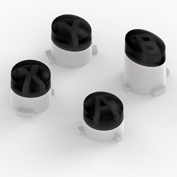 Bullet Buttons ABXY Mod Kit for Xbox One Controller - Knapperstatning for Xbox