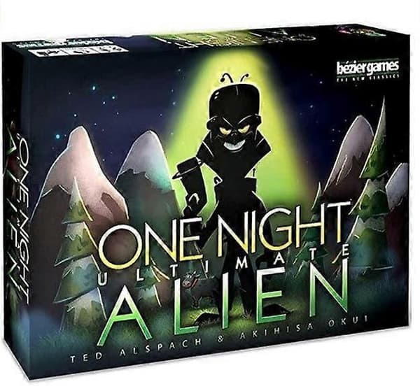 Lautapeli One Night Ultimate Werewolf, englanninkielinen versio Alien