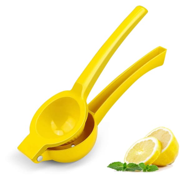 Manuell citruspress i metall - Tål maskindisk för citroner och limefrukter