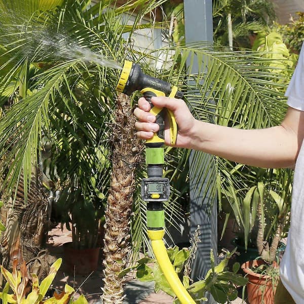 Digital Vannmengdemåler, RV Vannmåler for Utendørs Hagevanning, Vanning