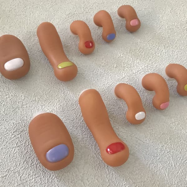Kreative DIY Tåsko-charms – Avtakbare 3D-gummi-tresko-dekorasjoner, sett med 10