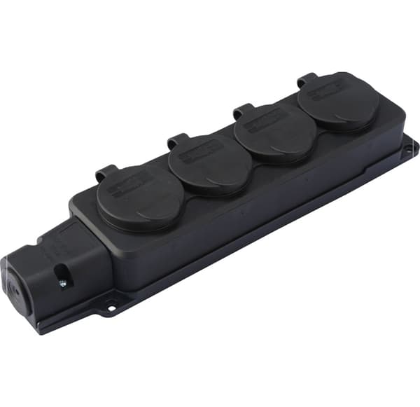 Type F Plugg 100 Gummi 16 A 250 V 250.00 V