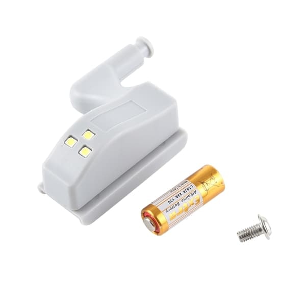Sensorilla varustettu LED-kaappivalo/vaatekaapin ovivalo - 10 kpl