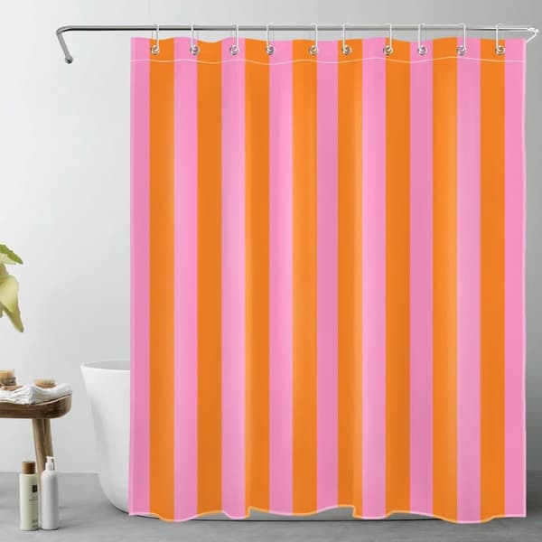 Vattentätt Anti-Mögel Duschdraperi 180x180cm Polyester med Krokar Blue