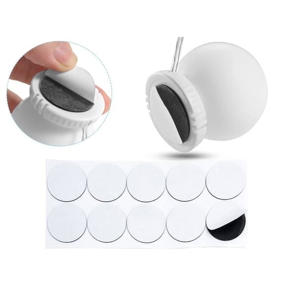 10 st LED-lampor för sminkspegel sminkbord - Fästs runt spegeln