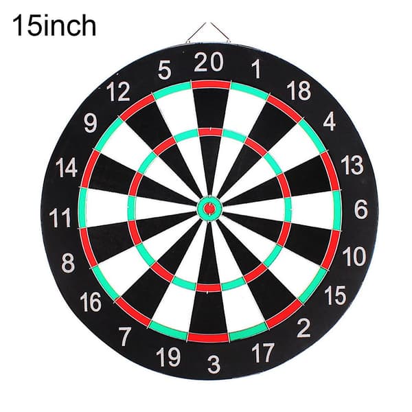 Dubbelsidig Hängande Dart Bulleye Måltavla Spelbräda Säkerhet Barn Vuxna Leksaker