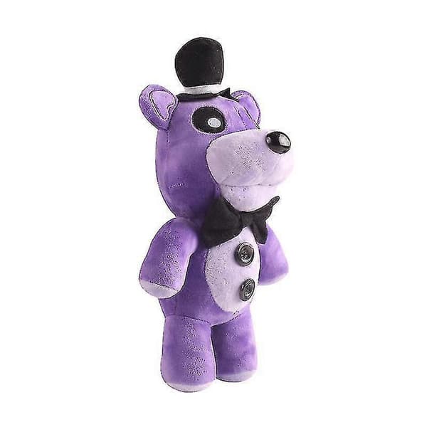 Nätter på Freddys Purple Shadow ja Gold Bear pehmolelu