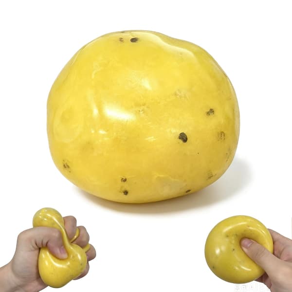 6 Inch Giant Realistic Strawberry Squishy Stress Ball Strawberry