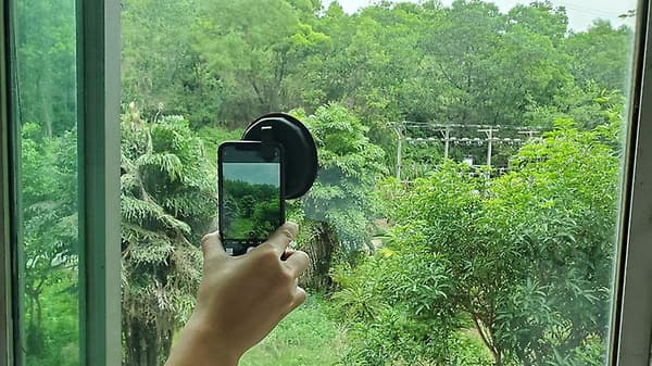 Silikonlinskydd för Smartphonekamera, Antireflex för Iphone Ios och Android Telefon Glasfönster Fotografering