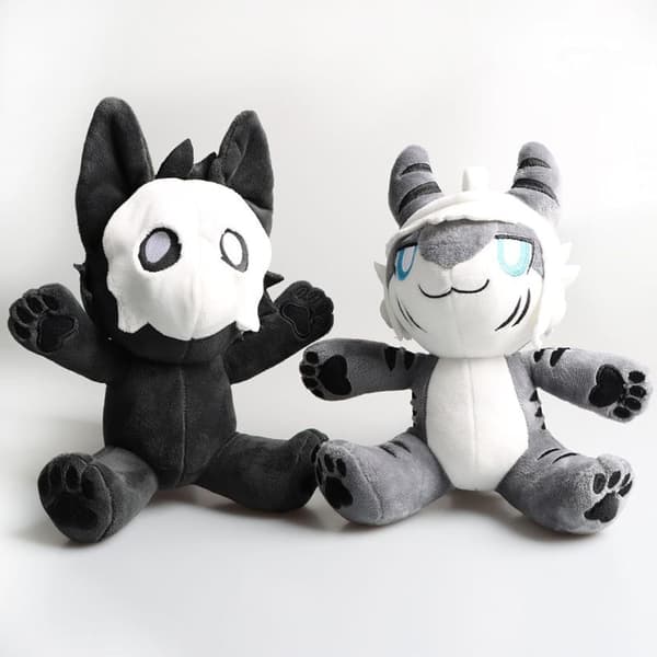 Søde Anime Plushies, Puro Plush Changed Furry Transfur Plushie, 9.8 Tommer Anime