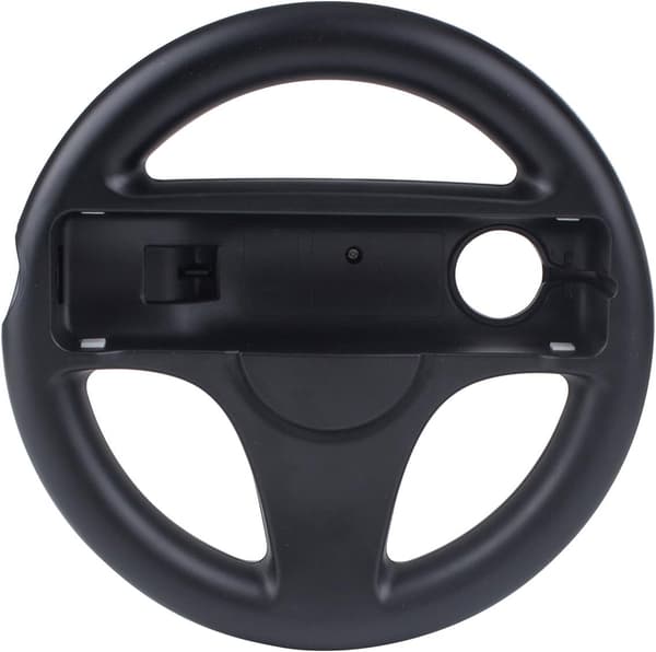 MH-2 * Ohjauspyörä Wii:lle (musta), Racing Ohjauspyörä Joysti