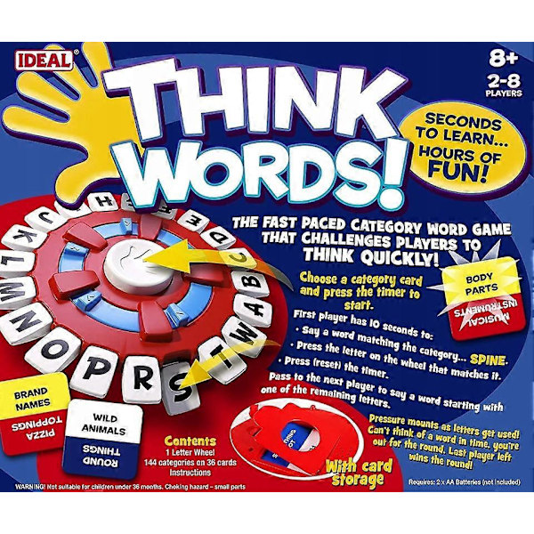 Think Words brætspil Ideal