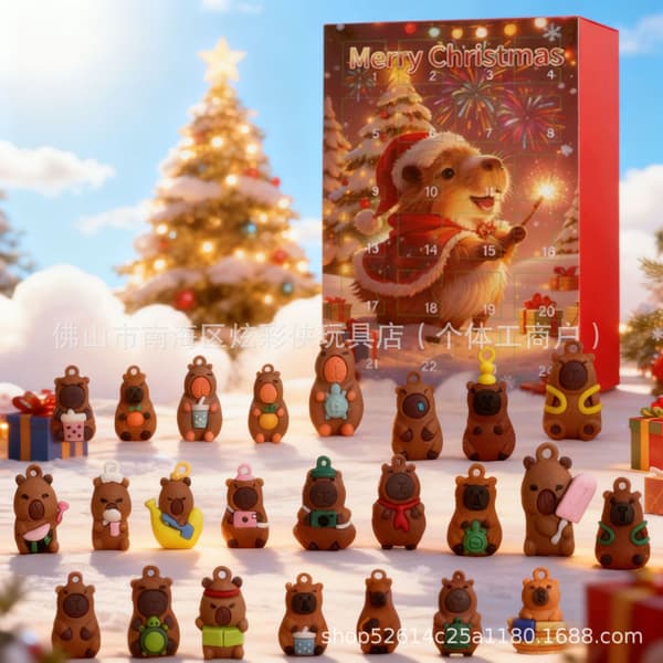 Capybara Adventskalender (Flerfarget) (C) C