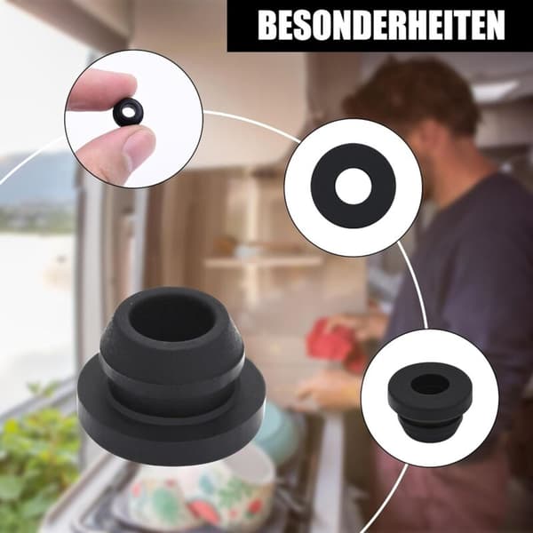 12 Pcs Rubber End Caps Rustproof Protectors for Dometic Camping Stoves 5mm