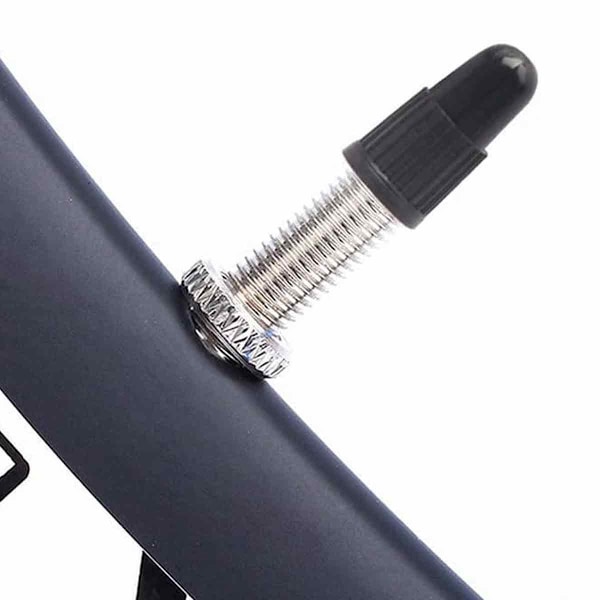 15 stk. cykelventilhætter i plast, støvdæksler i sort, fransk stil, ventilhætter til cykelventiler, støvdæksler til mountainbike, landevejscykling