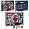 Julekalender Marvel Spider-Man Blind Box 24 stk Minifigurer Julegaver