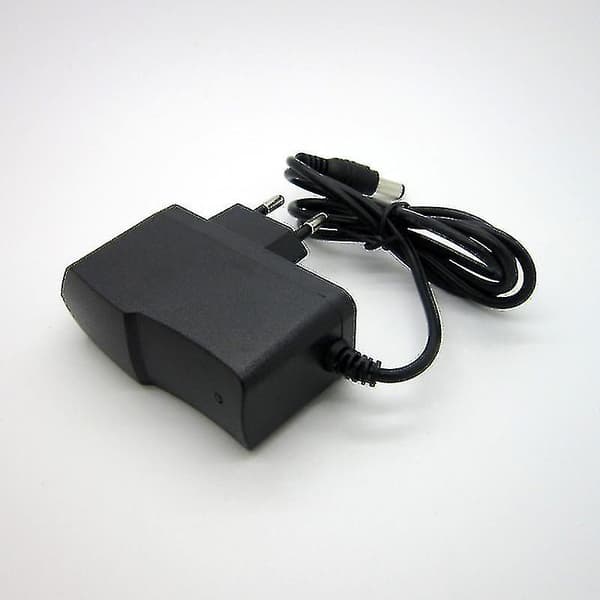 AC 100-240V DC 5V 2A EU Plugg Veggadapter Konverter Strømforsyningskabel