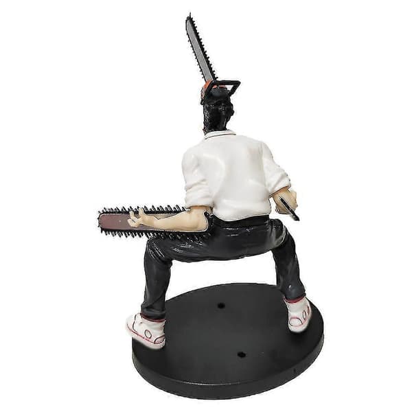 Chainsaw Man Figur Monterad Figurin Samling Modell Leksak Barn Gåva -NMAOV