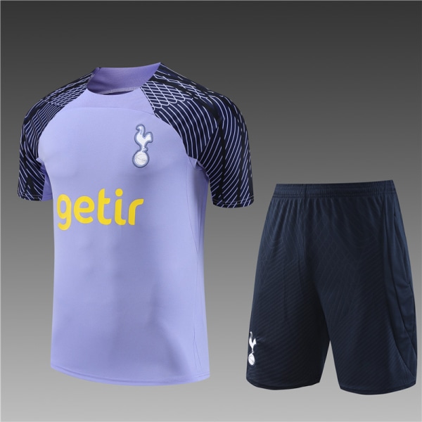 23-24 uusi kausi Tottenham aikuisten/lasten lyhythihainen pelipaita violetti purple XL