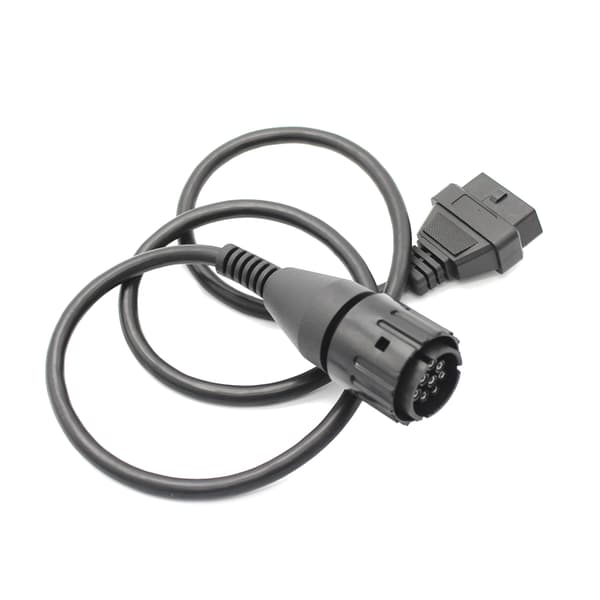 10-ben scanner 10-ben til 16-ben OBD2-stikadapter Diagnostisk forlængerkabel Bruges til ICOMD motorcykel