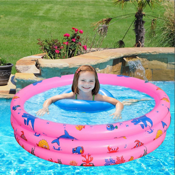 Barnplaskpool, uppblåsbar plaskpool, swimmingpool, uppblåsbar pool, uppblåsbar barnpool, babypool, portabelt badkar BBB
