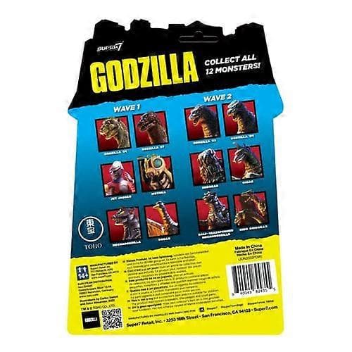 Toho Halv-Transformert Mechagodzilla ReAction 3.75\" Samleobjekt Actionfigur
