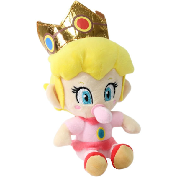 Plushleksak Peach i Rosa, 15 cm