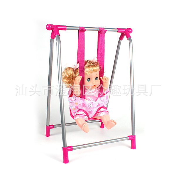 Legehus legetøj kan eksporteres trolley børn legehus dukkelegetøj gyngesæt legetøj Rocking chair (without doll)