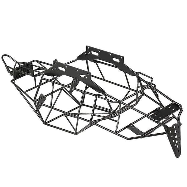 Rullebur Ramme Karosseri Sort Ramme Chassis Til 1/10 RC Crawler Klatre Lastbil
