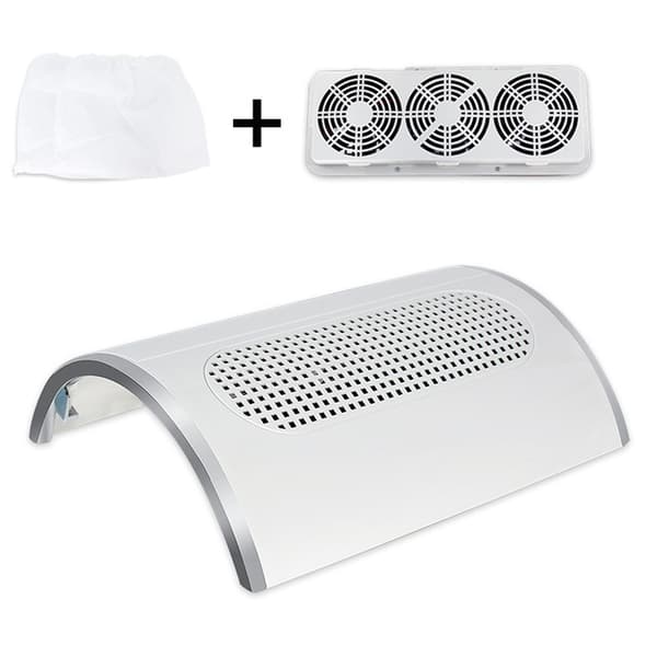 1 sterk neglestøvsuger, 80W høy effekt neglestøv