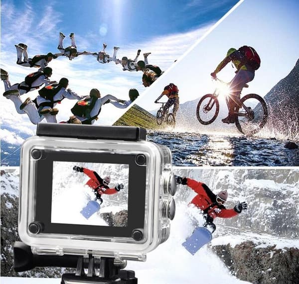 Mini 1080P Vanntett Utendørs Kamera Actionkamera (1 stk)