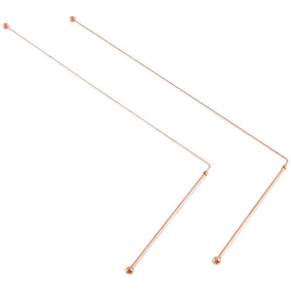 Kobber Ghosts - 99,9% Rent Kobber 2 stk. Søge Ghosts Energi Vand Spådom Rose Gold