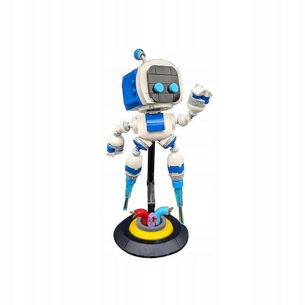 Plyschleksak Figurin Astro Bot Astrobot Leende Gåva