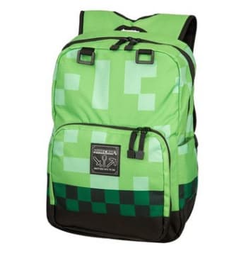Minecraft ryggsäck creeper ender drake fackla diamant hacka junior högstadieelever barns ryggsäck Ender Dragon Backpack