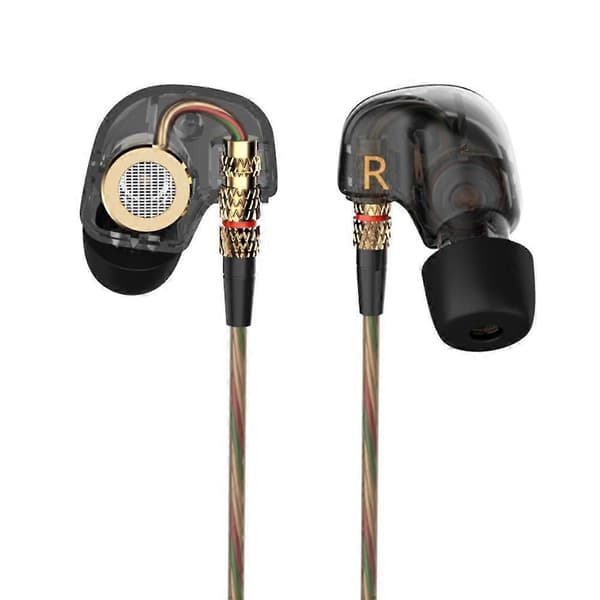 KZ ATR Sølvfarvede Kablede In-Ear Hovedtelefoner