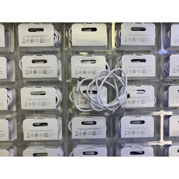 Hurtigoplader 45W til Samsung USB-C + 2M USB C Kabel - EU - Sort