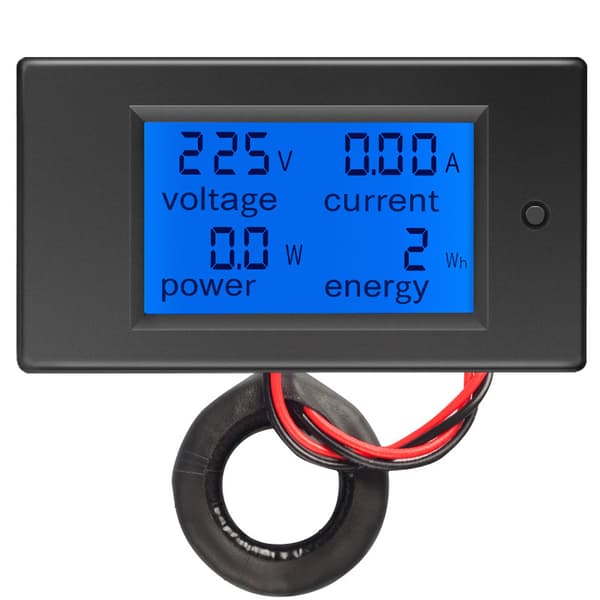 AC 80-260V 100A Digital Multimeter PZEM-061 LCD Display Digital Spændingsmultimeter Energi Amperemeter Voltmeter med Strømtransformator CT