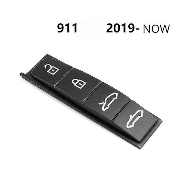 Auton avaimen suojakumi Porsche Panamera Cayenne Macan Taycan Boxster 718 911 kaukosäätimen avaimelle silikoninen avaimen painikkeiden vaihto (FMY) 19-23 911 Pad