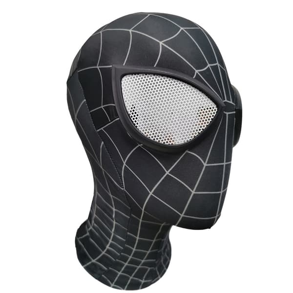 Morsom superheltmaske i spandex for cosplay og direktesending, tilbehør til rollespillfester Deadpool Kids
