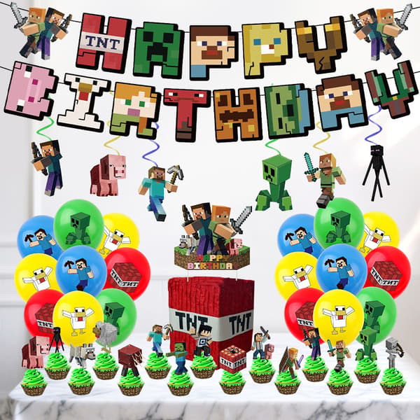 My World Temafest Banner Dekorationssett